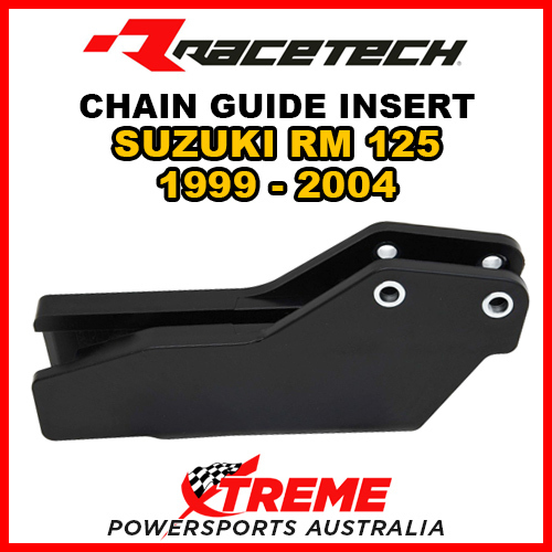 Rtech For Suzuki RM125 RM 125 1999-2004 Black Chain Guide 