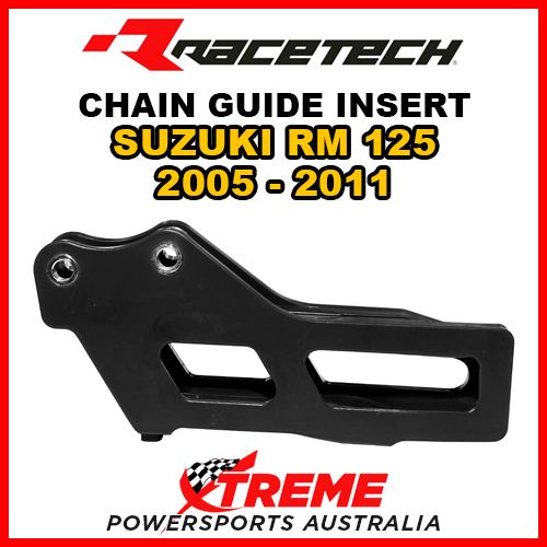 Rtech For Suzuki RM125 RM 125 2005-2011 Black Chain Guide 