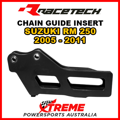 Rtech For Suzuki RM250 RM 250 2005-2011 Black Chain Guide 
