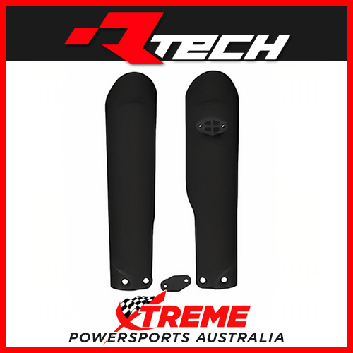 Black Rtech Fork Guards Protectors for Gas-Gas MC85 2021