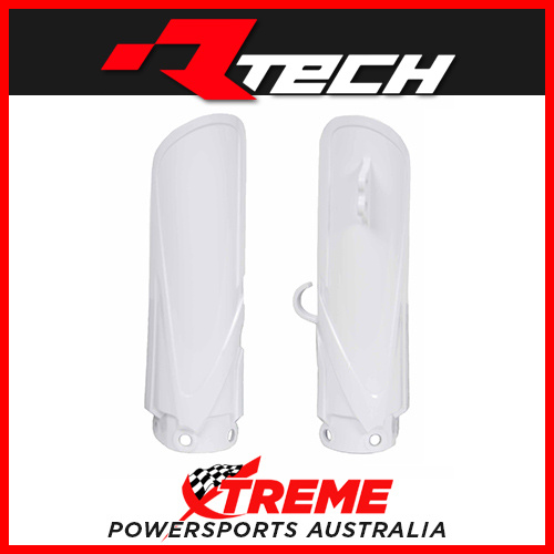 Rtech OE White Fork Guards Protectors for Yamaha YZ65 YZ 65 2018 2019 2020 2021
