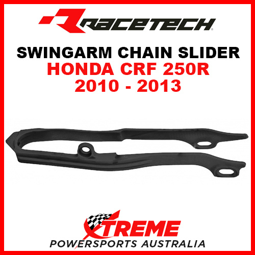 Rtech Honda CRF250R 2010 2011 2012 2013 Black Swingarm Chain Slider