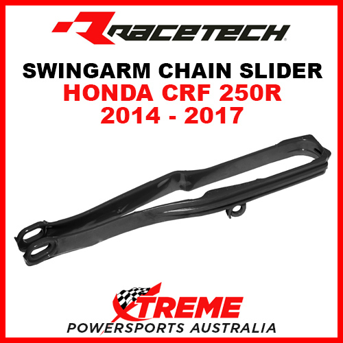 Rtech Honda CRF250R 2014 2015 2016 2017 Black Swingarm Chain Slider