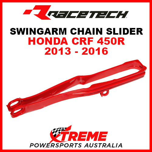 Rtech Honda CRF450R CRF 450R 2013 2014 2015 2016 Red Swingarm Chain Slider