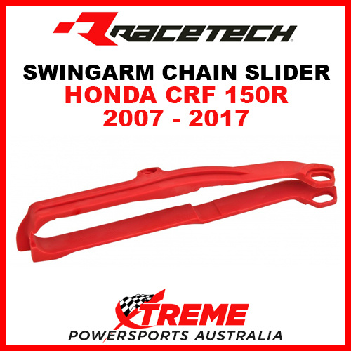 Rtech Honda CRF150R CRF 150R 2007-2017 Red Swingarm Chain Slider