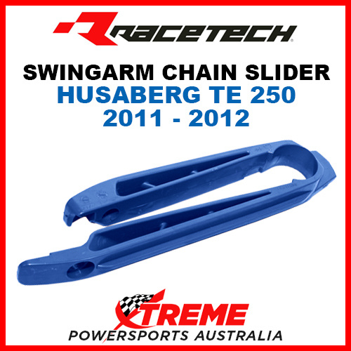 Rtech Husaberg TE250 TE 250 2011-2012 Blue Swingarm Chain Slider
