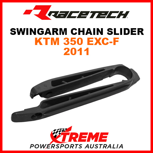 Rtech KTM 350 EXC-F EXCF 2011 Black Swingarm Chain Slider