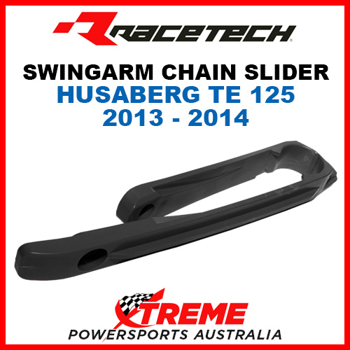 Rtech Husaberg TE125 TE 125 2013-2014 Black Swingarm Chain Slider