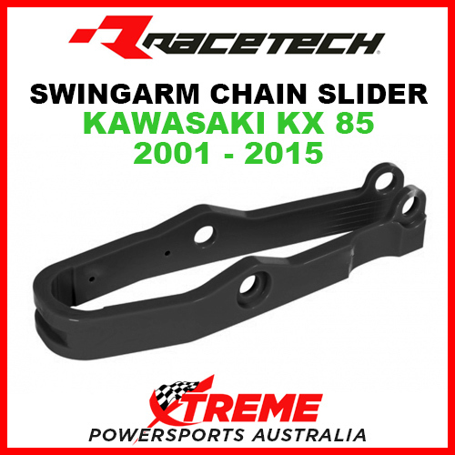 Rtech Kawasaki KX100 KX 100 2000-2014 Black Swingarm Chain Slider