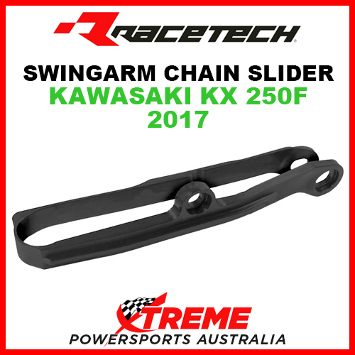 Rtech Kawasaki KX250F KXF250 2017 Black Swingarm Chain Slider