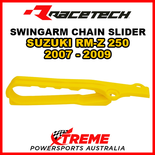 Rtech For Suzuki RMZ250 2007-2009 Yellow Swingarm Chain Slider