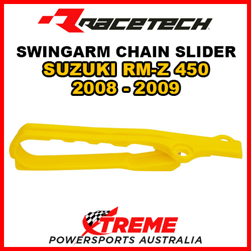 Rtech For Suzuki RMZ450 2008-2009 Yellow Swingarm Chain Slider