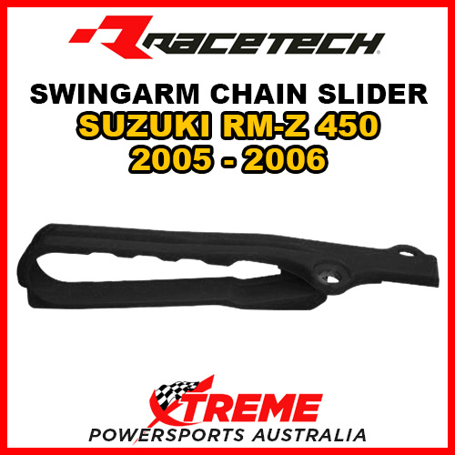 Rtech For Suzuki RMZ450 RM-Z450 2005-2006 Black Swingarm Chain Slider