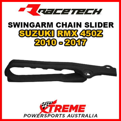 Rtech For Suzuki RMX450Z RMX 450Z 10-17 Black Swingarm Chain Slider