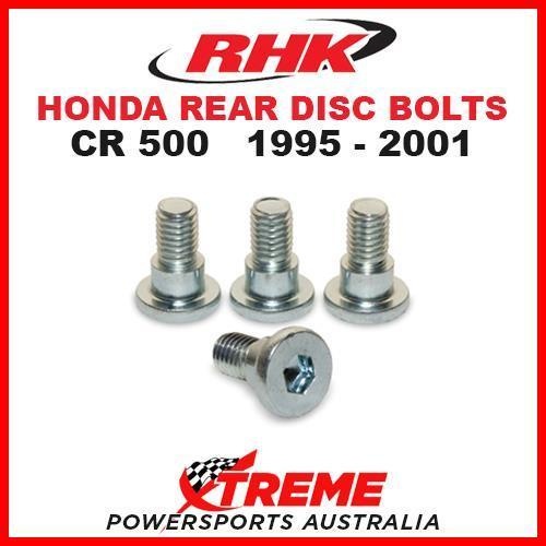 RHK MX REAR HEAVY DUTY BRAKE DISC BOLT SET HONDA CR500 CR 500 500R 1995-2001