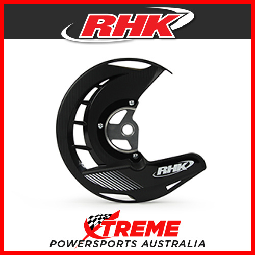 RHK Black Front Disc Guard Yamaha WR450F WRF450 2004-2017 FDG02-K