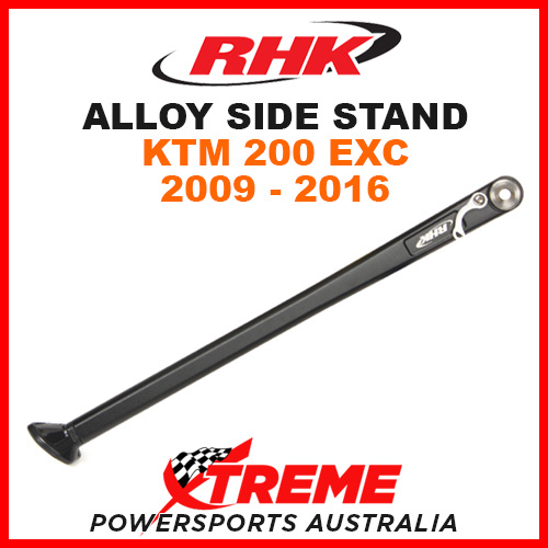 KTM 200EXC 200 EXC 2009-2016 Black RHK Side Kick Stand RHK-KS02-K