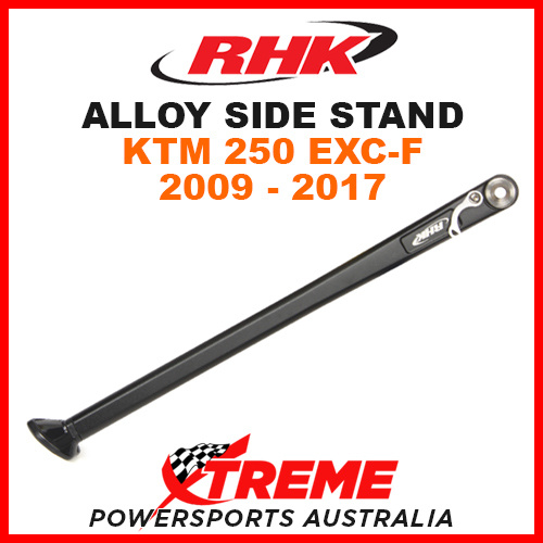 KTM 250EXC-F 250EXCF 2009-2017 Black RHK Side Kick Stand RHK-KS02-K