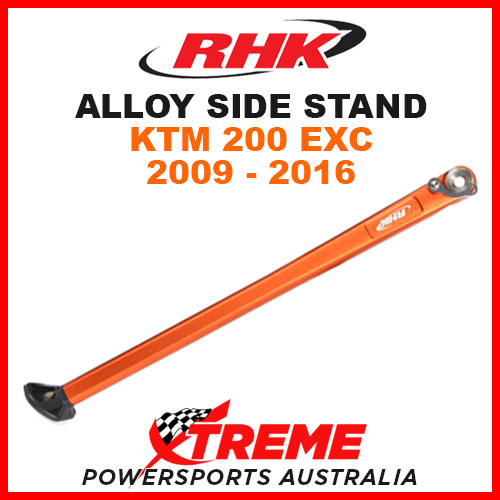 KTM 200EXC 200 EXC  2009-2016 Orange RHK Side Kick Stand RHK-KS02-O