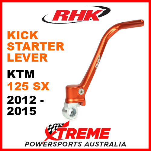 KTM 125SX 125 SX 2012-2015 Orange RHK Kick Start Lever RHK-KST502-O