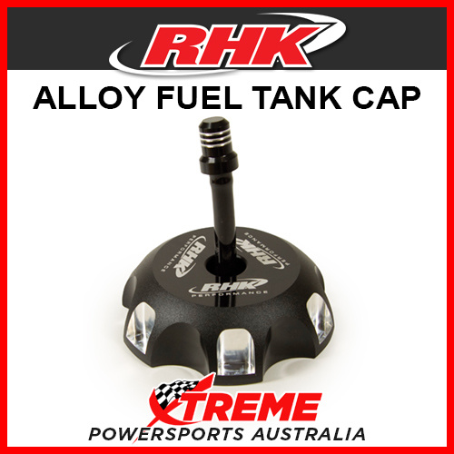 RHK Kawasaki KX85 KX 85 1996-2014 Black Alloy Fuel Tank Gas Cap, 56mm OD