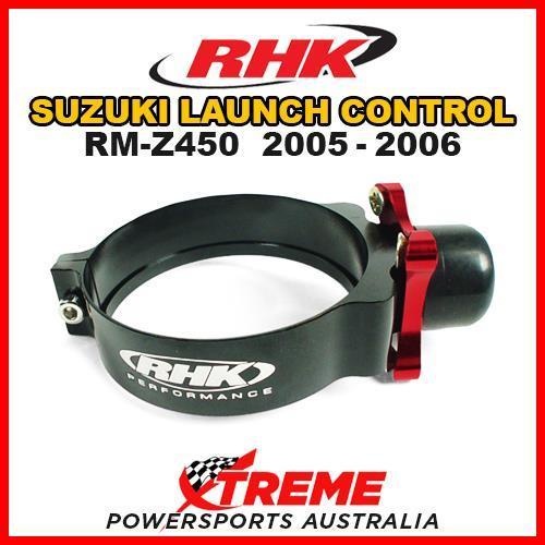 RHK MX RED BLACK FORK LAUNCH CONTROL For Suzuki RMZ450 RM Z450 2005-2006 DIRT BIKE