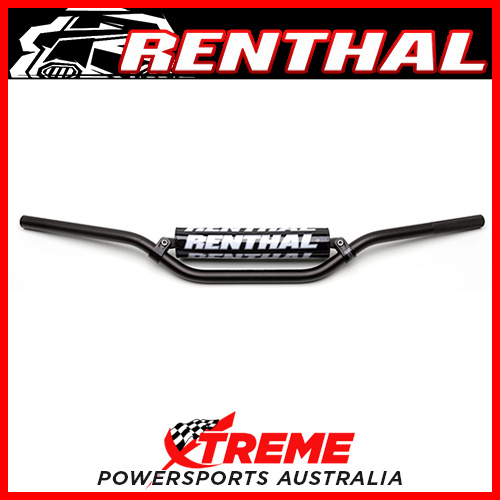 Renthal 7/8" Black Enduro Medium MX Bend Handlebars