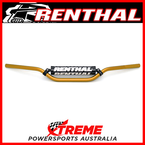 Renthal 7/8" Gold Carmichael RC High MX Bend Handlebars