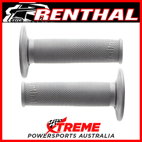 Renthal Mx Grips Soft Grey Original Full Diamond Dirt Bike Offroad Motorcycle