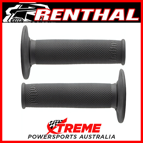 Renthal Mx Grips Medium Dark Grey Trials Full Diamond Dirt Bike Motorcycle