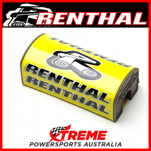 Renthal Square Bar Pad Yellow Mx Fatbar Dirt Bike Motorcycle