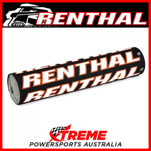 Renthal 10" 240mm X-Bar Bar Pad Vintage Black White Red Mx 7/8 Dirt Bike   