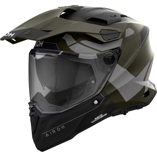 Airoh COMMANDER 2 REVEAL MILITARY GREEN S 