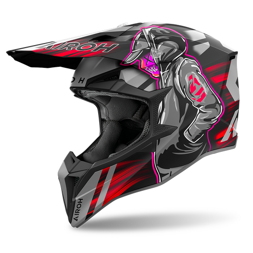 Airoh WRAAAP CYBER RED MATT XL 