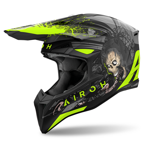 Airoh WRAAAP DARKNESS MATT XS 