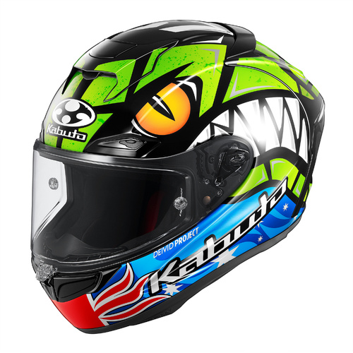 Kabuto F17 GP MIPS REMY GREEN/BLUE M