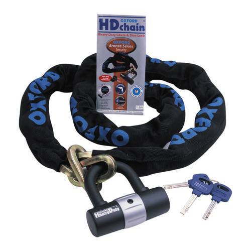 Oxford Heavy Duty Chain Lock 1.5M