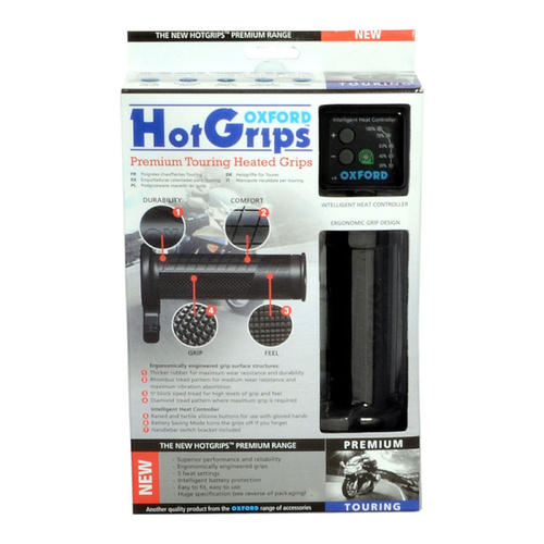 Oxford HotGrips Premium Touring with V8 Switch