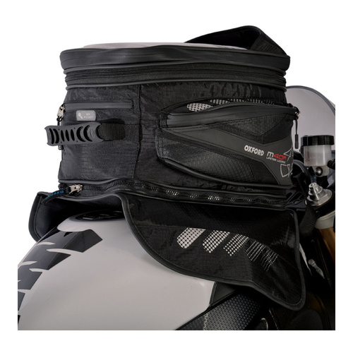 Oxford Black Tank Bag Magnetic M40R