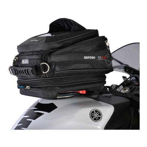 Oxford Black Tank Bag Quick-Release Q15R