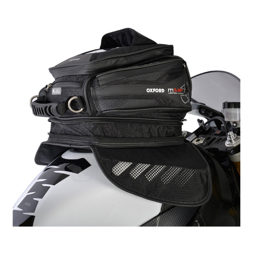 Oxford Black Tank Bag Magnetic M15R