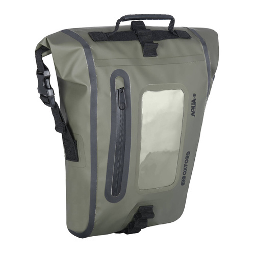 Oxford Black / Khaki Tank Bag Aqua M8