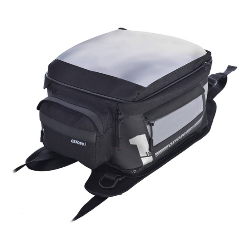 Oxford Black Tank Bag Strap-On F1 18L