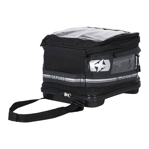 Oxford Black Tank Bag Quick-Release F1 Q18