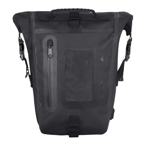 Oxford Black Tank Bag Aqua M8