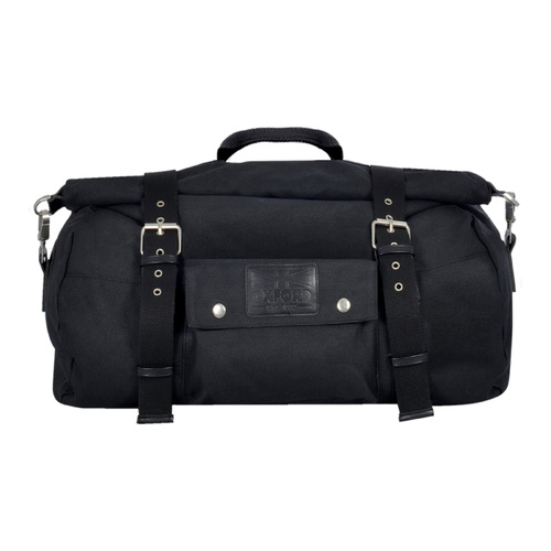 Oxford Black Roll Bag Heritage 30L