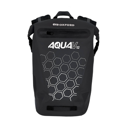 Oxford Black Aqua V 12 Backpack
