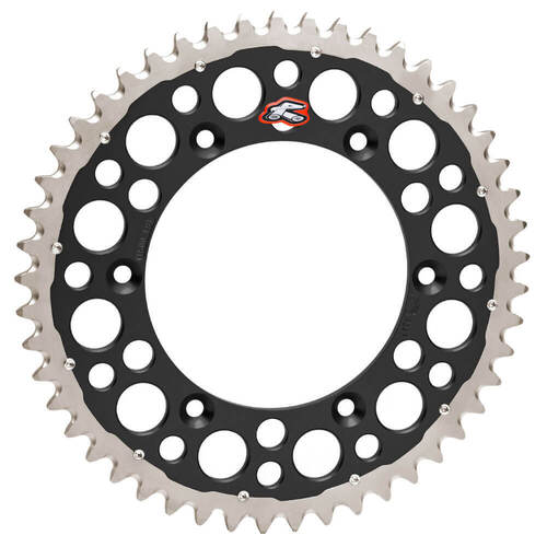 Renthal 49T Black Twinring Steath Rear Sprocket for Suzuki RM250 1981-1983