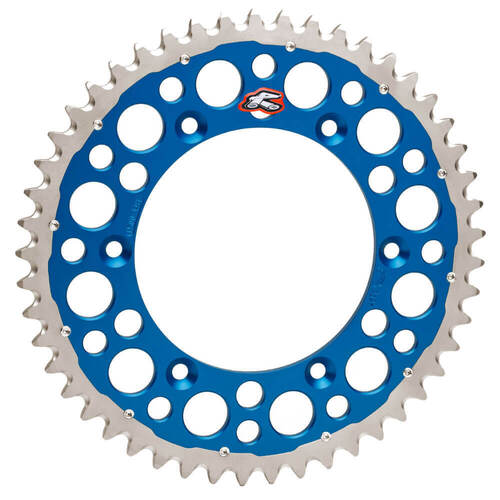 Renthal 49T Blue Twinring Steath Rear Sprocket for Honda XR600R 1985-1987