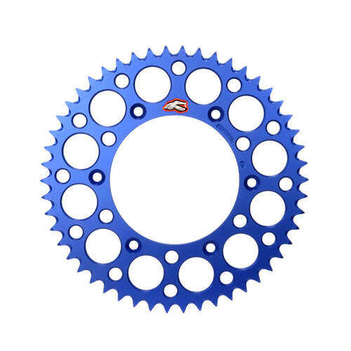 Renthal 51 Tooth Blue Rear Alloy Ultralight Sprocket for Honda CB250F Import 1993-2005